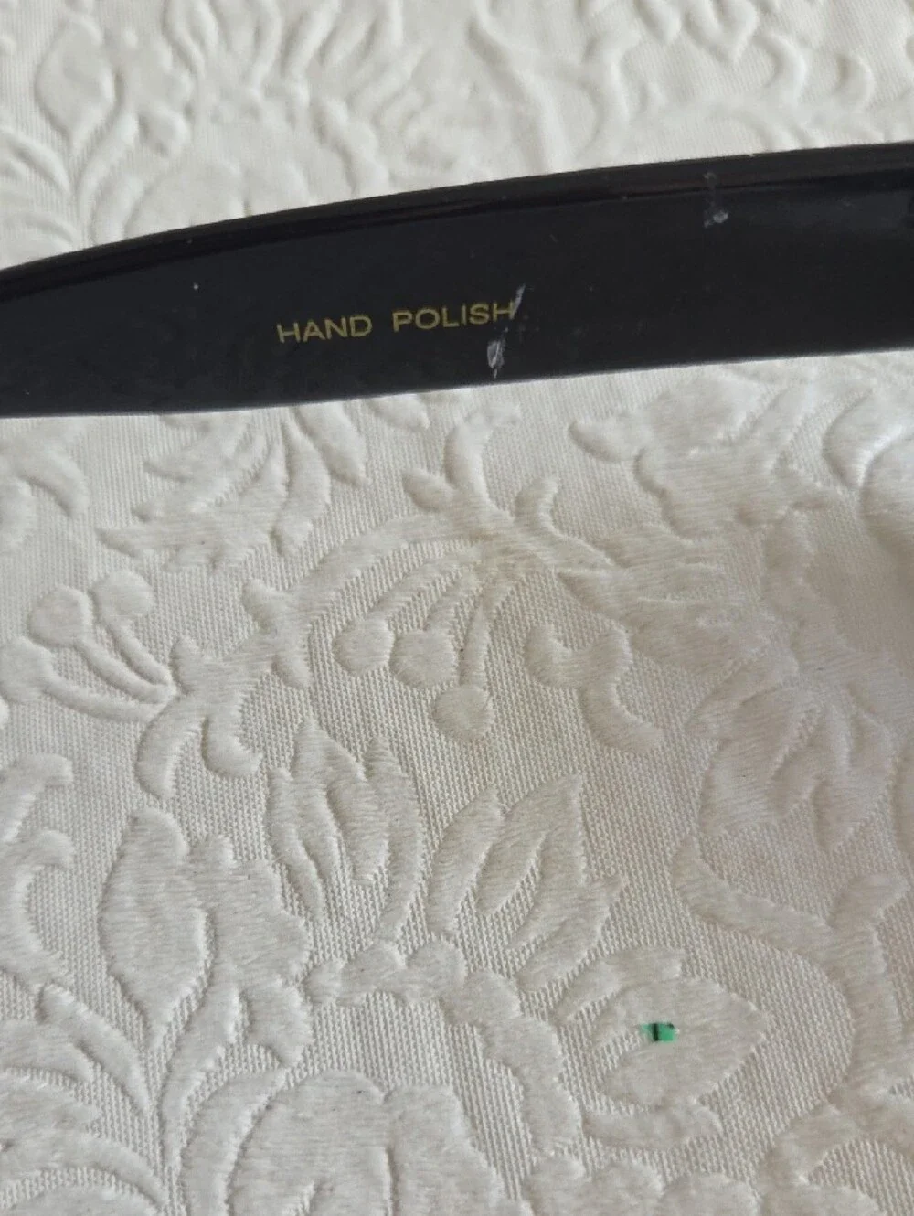 Black Rectangular Sunglasses with Dark Lenses